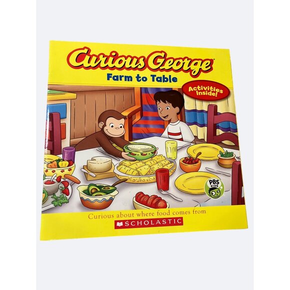 Scholastic Curious George books Bundle of 3 Books - Picture 2 of 8